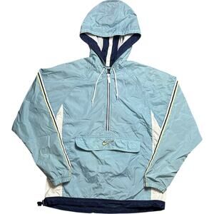 Nike Vintage Y2K Glacier Blue Pullover Windbreaker
